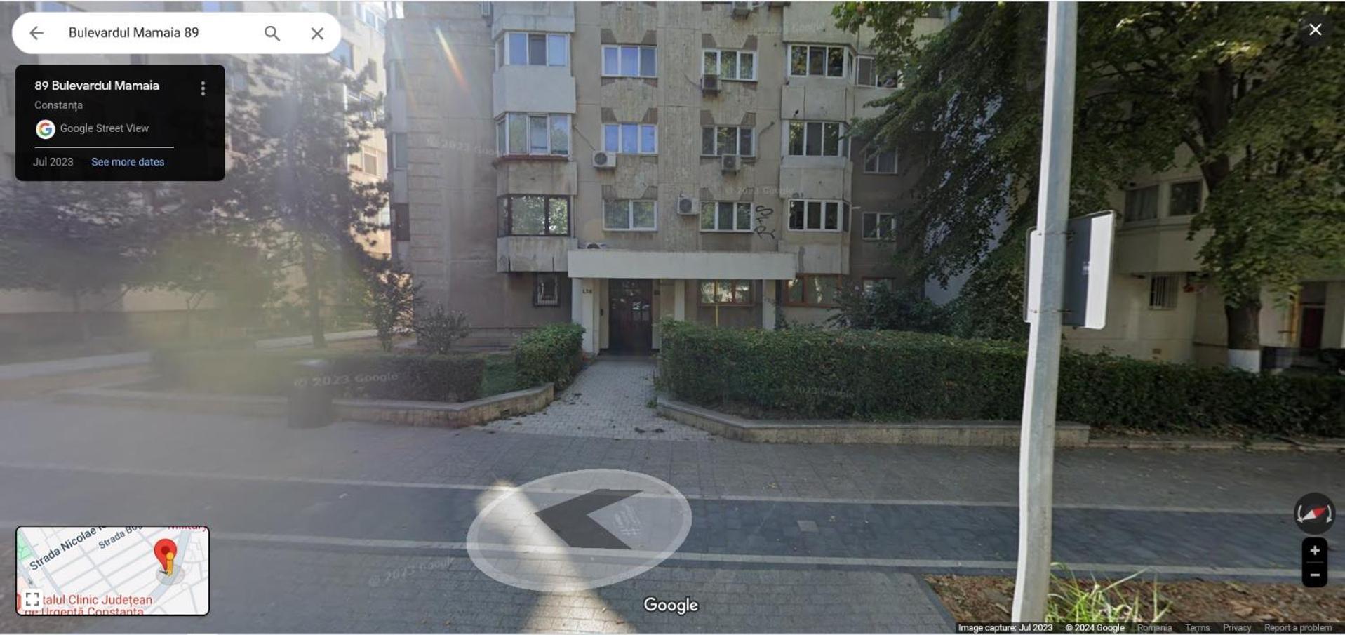 Apartment Central Constanţa Exteriör bild